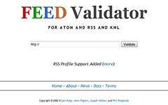 Feed Validator for Atom, RSS and KML