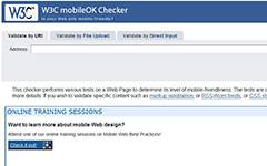 W3C mobileOK checker.