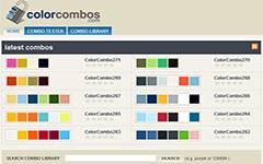 Color Combinations. Color Schemes. Color Palettes. Has a nice tool to grab colors from a Website.