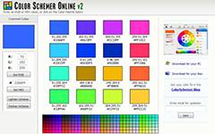 ColorSchemer - Online Color Scheme Generator.