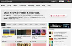 COLOURLovers-create and share colors, palettes and patterns. Has extremely useful tools.