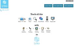 Lytiks is a multi-channel marketing goal tracking software platform. It combines Web analytics, phone call tracking, email, video, display ad, form response tracking, and more in one easy to use real-time Web-hosted tool. It offers 1 free basic plan, and 1 additional paid plan.