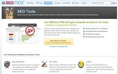 SEO tools at SEOmoz. A highly trustworthy SEO provider.