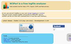 W3Perl is a free logfile analyzer. An analytics tool for Web, FTP, Squid, Common Unix Printing System (CUPS), and Mail servers. It can use server´s logfiles or your own (page tagging or counter). It analyzes logfiles and produce HTML/PDF reports.