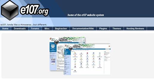 e107 is a CMS written in PHP and using the MySQL database system for content storage. It is completely free, totally customisable and in constant development.