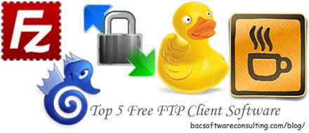 Best 5 Free FTP Client Software.
