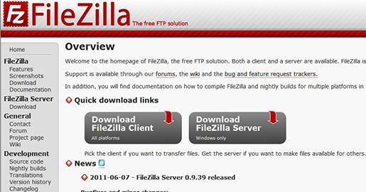 FileZilla-The free FTP solution.
