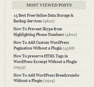 Emplode theme: Most Viewed Posts.