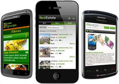 Website building tools for Mobile devices.