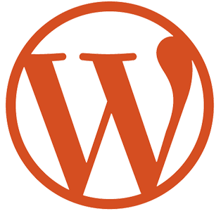 WordPress Orange Logo.