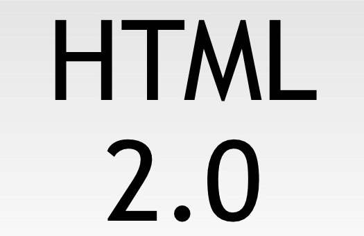 HTML 2.0  - Second Version.
