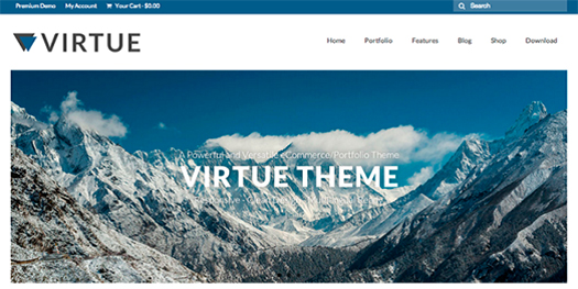 Virtue - Free WordPress Theme