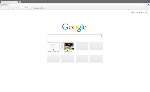 Google Chrome Browser.