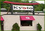 Screen Shot of the Kyoto Restaurant Website.