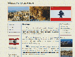 Screen Shot of Lebanon´s Website.