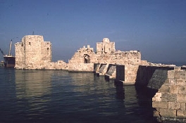 Sidon, castle of the sea.